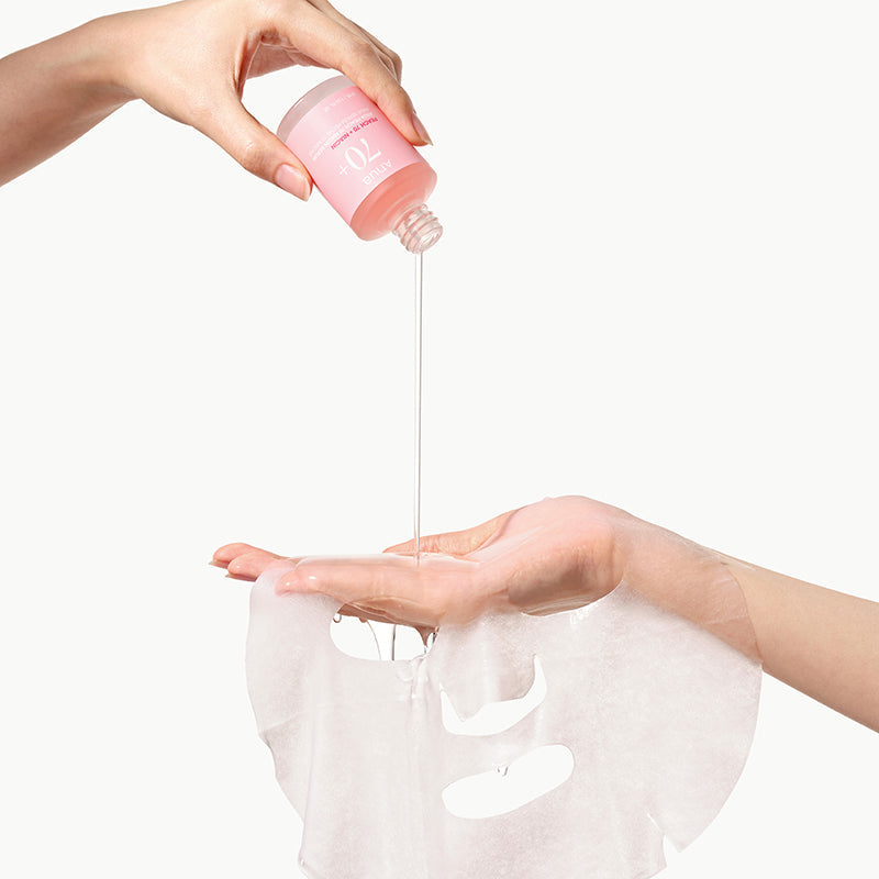 Peach 70% Niacin Serum Mask