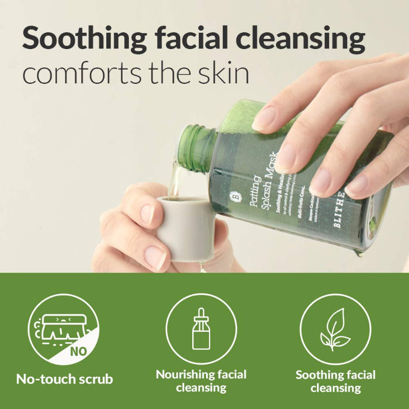 Patting Splash Mask Soothing & Healing Green tea