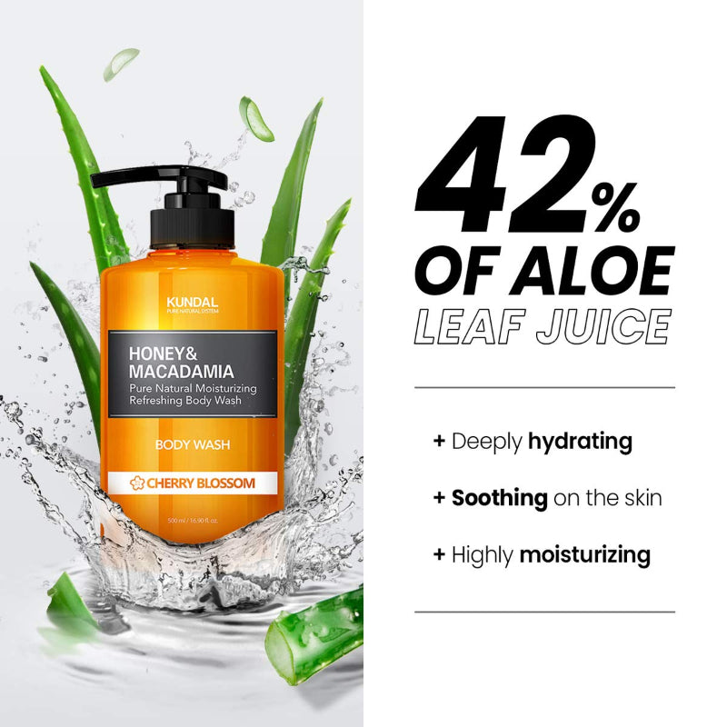 Honey & Macadamia Body Wash