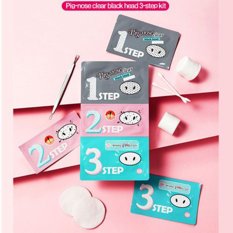 Holika Holika Pig Nose Clear Black Head 3 Step Kit