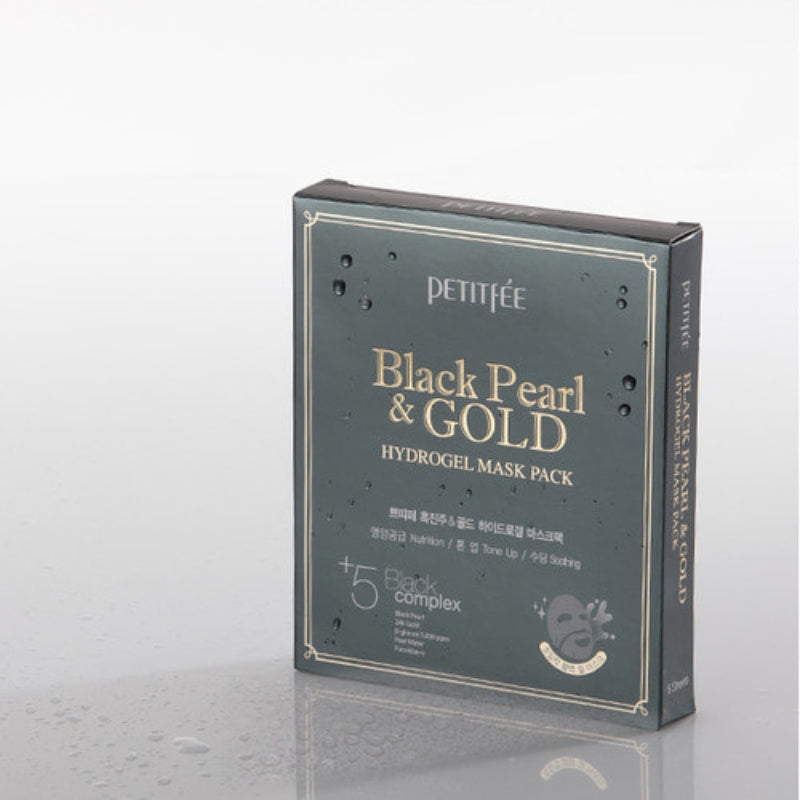 Black Pearl & Gold Hydrogel Mask Pack