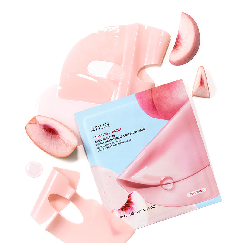 Peach 70+ Niacin Brightening Collagen Mask