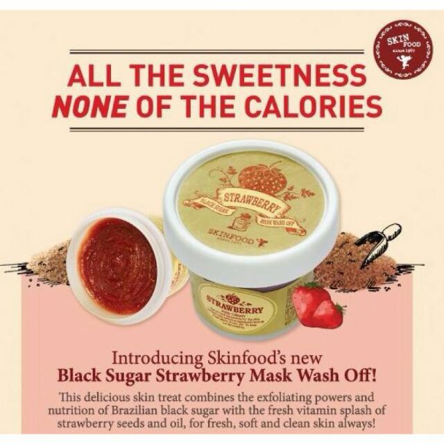 Black Sugar Strawberry Mask Wash Off