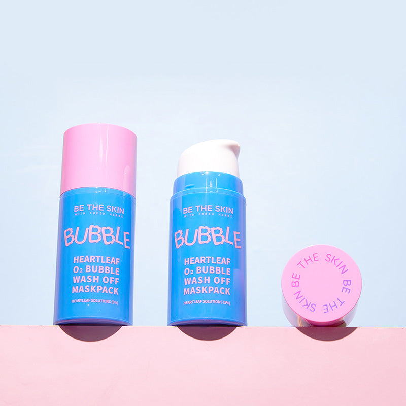 Heartleaf O2 Bubble Wash Off Mask Pack