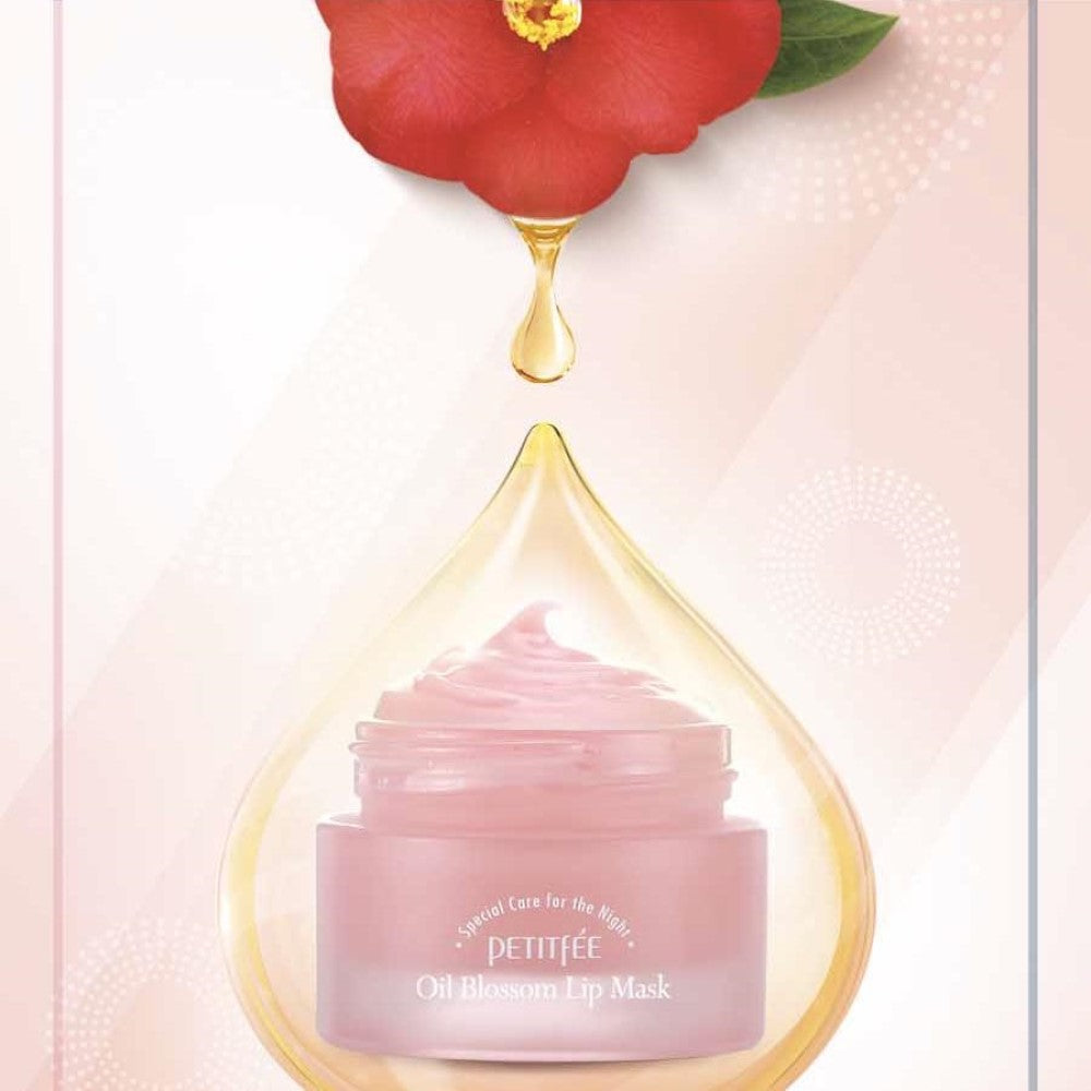 Oil Blossom Lip Mask Camellia Seed Oil