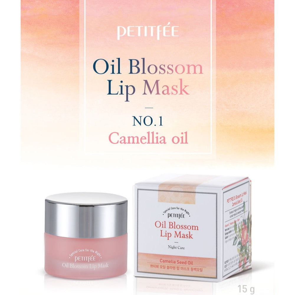 Oil Blossom Lip Mask Camellia Seed Oil