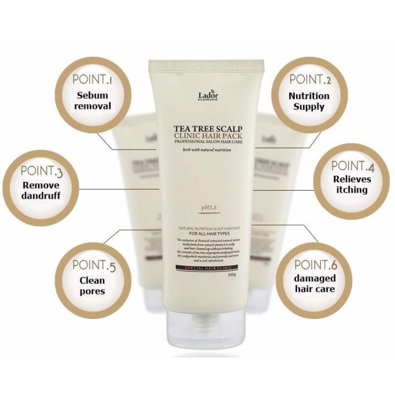 Tea Tree Scalp Clinic Hair Pack