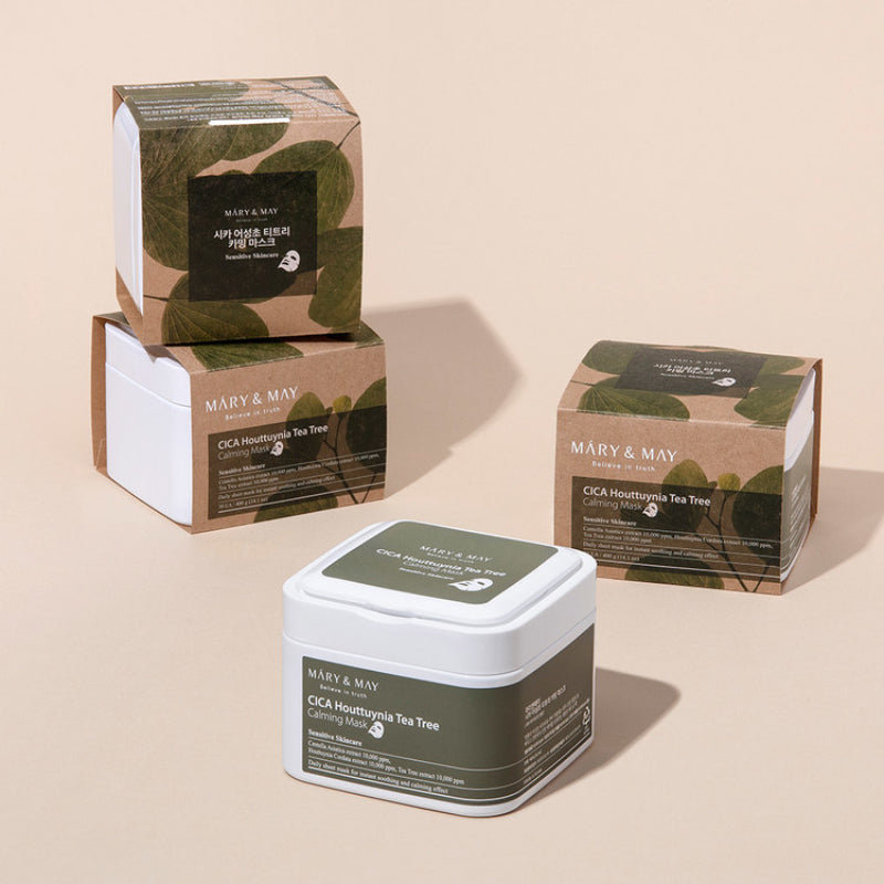 CICA Houttuynia Tea Tree Calming Mask