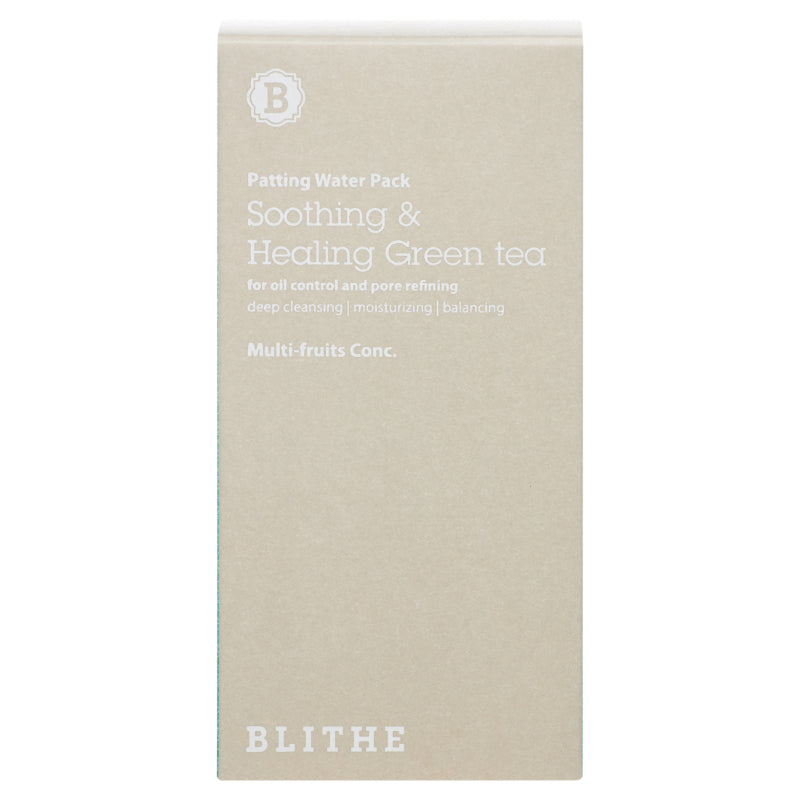 Patting Splash Mask Soothing & Healing Green tea