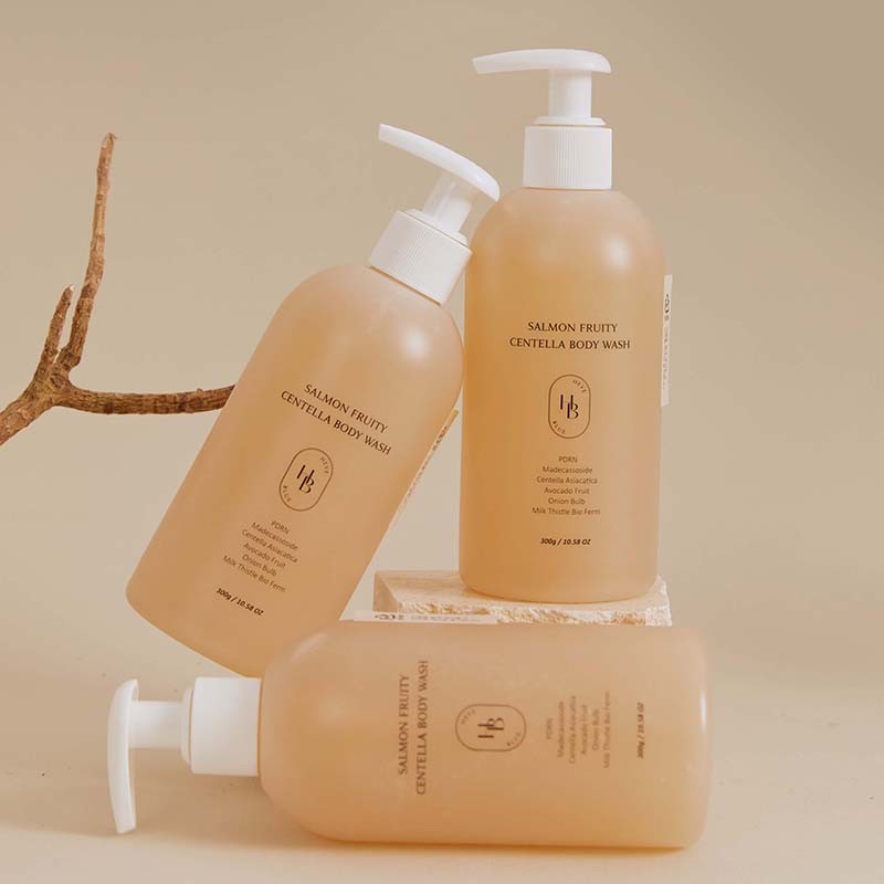 Salmon Fruity Centella Body Wash