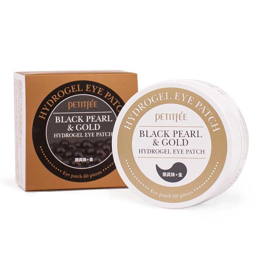 Black Pearl & Gold Hydrogel Eye Patch