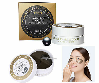 Black Pearl & Gold Hydrogel Eye Patch